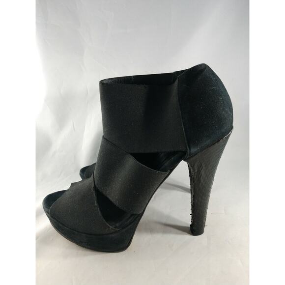 Jenni Kayne Black Ankle Boots Sleek Design - Picture 3 of 8